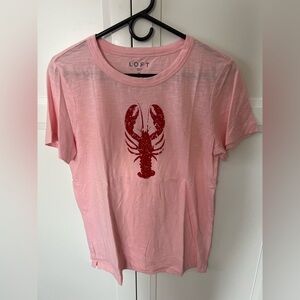 Loft lobster tee. Size M. Never been worn
